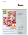 Produktbild: Geha Set 100x Laminierfolien DIN A4 A5 10x15cm Visitenkarten Laminiertaschen