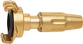 Produktbild: Geka 8081K Spritzdüse 1/2 Zoll mit Kupplung 13mm aus Messing, Gold, 18 x 8 x 13 cm