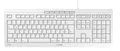 Produktbild: CHERRY STREAM KEYBOARD 2019 USB weiß-grau QWERTY