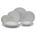 Produktbild: CreaTable 10873 Uno Offwhite Geschirrset Teller Set 8 tlg. Tafelservice