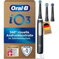 Produktbild: Oral-B iO Series 3 Plus Edition Elektrische Zahnbürste — Electric Toothbrush, Inkl. 3 Aufsteckbürsten, 3 Putzmodi für Zahnpflege, Designed by ...