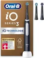 Produktbild: Oral-B iO Series 3 Plus Matt Black – Testsieger 12/2024 – 3 Bürsten – NEU