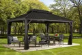 Produktbild: Sojag Pavillon Gazebo Messina, (Set), BxT: 363x483 cm, inkl. Moskitonetze