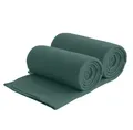 Produktbild: Wohndecke 2er Set eco-line Fleecedecke ca. 130x160, wometo, OEKO-TEX®, 100% recyceltes Material, Antipilling