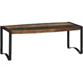 Produktbild: Massivmoebel24 - Couchtisch Altholz 120x60x45 Mehrfarbig Lackiert Industrial 47