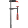 Produktbild: kwb Profi Schraub-Zwinge mit 2-Komponentengriff, Spann-Weite 250 mm, Spannbacken aus Temperguss-Stahl, Schraubzwenge mit Hohlprofilschiene, Spanntiefe: 80 mm