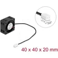 Produktbild: DELOCK 67287 - Axiallüfter 5 V DC, 40 x 40 x 20 mm schwarz