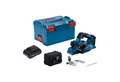 Produktbild: Bosch Professional Elektrohobel GHO 18V-26 Professional 18 V 2,6 mm + 1x ProCORE Akku 4,0 Ah + L-Boxx