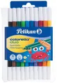 Produktbild: Pelikan Filzstifte Mehrfarbig 1.0 + 2.0 mm 973172