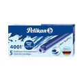 Produktbild: Pelikan Großraum-Tintenpatrone 4001 Tinte Königsblau, 5 Stück