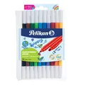 Produktbild: Pelikan C407/10 Colorella® Duo Fasermaler Filzstift farbsortiert - 10er Set