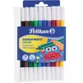 Produktbild: Pelikan Colorella Duo Fasermaler Etui mit 10 Farben