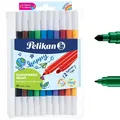 Produktbild: Colorella Duo C407 Doppelseitige Marker 10 Farben Pelikan 973172