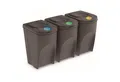 Produktbild: Prosperplast Mülleimer Prosperplast Sortibox Mülltrennsystem 3x35L Steingrau Mülleimer