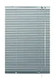 Produktbild: Deco Company Alu-Jalousie ohne Bohren, Zum Klemmen, Inkl. Klemmträgern, Sichtschutz, Lichtschutz, Blendschutz, Aluminium-Jalousie, Silber-Blau, 60 x 130 cm