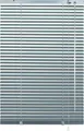 Produktbild: Aluminium-Rolladen, silber-blau, 60 x 130 cm,