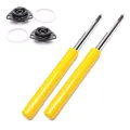 Produktbild: 2X SPORT-STOßDÄMPFER GASDRUCK VORNE + DOMLAGER für AUDI 100 44 C3, 200 44 44Q