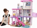 Produktbild: Barbie Dreamvilla Dream House (114 cm) 3-stöckiges Puppenhaus mit Pool