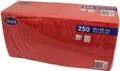 Produktbild: Duni 250 Zelltuch Servietten Rot 40cm x 40cm