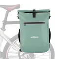 Produktbild: Wiltec Gepäckträgertasche grün 20l Fahrradtasche Rucksack Gepäcktasche