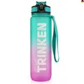 Produktbild: Trinkflasche mit Zeitmarkierung Deutsch Trinkerinnerung, Flasche mit Zeitmarkier