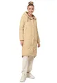 Produktbild: MARIKOO Damen Winterjacke lang Winter Stepp Jacke Mantel Steppjacke warm gefüttert B968 [B968-Soran-Beige-Gr.L]
