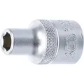 Produktbild: BGS Steckschlüssel-Einsatz Sechskant Antrieb Innenvierkant 12,5 mm (1/2