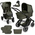 Produktbild: ABC Design Kinderwagen Salsa 5 Air Avocado - 2in1 Kombi-Kinderwagen ab Geburt mit Luftreifen, Federung & großer Babywanne