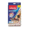 Produktbild: Vileda Ultramax 2-in-1 Microfaser Wischbezug - Weiß/Rot (155747)