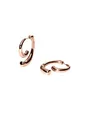 Produktbild: Purelei® Spiral Ohrringe – Zweiteiliges Spiraldesign – Edelstahl 14K/18K vergoldet – Ausdrucksstarke Statement-Ohrstecker – 9,5 g (Paar) – Wasserfest (Rosegold)