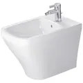 Produktbild: Duravit DuraStyle Stand Bidet 2284100000 weiss, mit Überlauf, 1 Hahnloch, back to wall