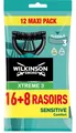 Produktbild: Wilkinson Xtreme 3 Pure Sensitive Einweg-Rasierklingen, ‼️48 Stück