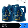 Produktbild: Mannol TS-1 SHPD MB 229.1 MB 228.3 MAN Volvo MTU 15W-40 3x5 Liter = 15 Liter