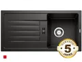Produktbild: Granitspüle Blanco Favum 45 S 526081 Schwarz Einbauspüle Küchenspüle 45US