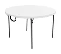 Produktbild: Klapptisch Campingtisch Gartentisch Falttisch Kunststoff Lifetime rund Ø122x74cm
