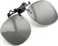 Produktbild: PRECORN 3D Brille Clip-On Universale passive 3D Brille für Brillenträger kompatibel mit Cinema 3D LG, Easy 3D Philips, Panasonic, Toshiba, Grundig und RealD Kinos
