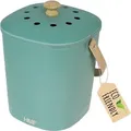 Produktbild: Nachhaltiger Biomülleimer Küche, Geruchsdichter Komposteimer mit Deckel, 3 Liter, Grün - HMF