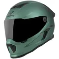 Produktbild: Bogotto Motorradhelm Rapto Helm, vorbereitet für Kommunikationssystem grün 2XL
