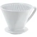 Produktbild: cilio Kaffeefilter 104943, Größe 4, Porzellan, weiß, Handfilter