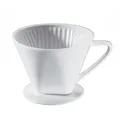 Produktbild: Cilio Kaffeefilter Größe 4 Porzellan weiss Dauerfilter Porzellanfilter Filter