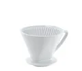 Produktbild: Kaffeefilter Gr. 4 DH 14x11.50 cm weiß