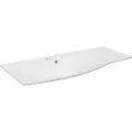 Produktbild: Fackelmann Waschbecken 115 cm Lugano links Weiß