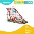 Produktbild: Mould King 11014 Achterbahn Roller Coaster Klemmbausteine mit Motoren RC