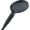 Produktbild: hansgrohe Raindance Select S Handbrause 120 3 jet EcoSmart, 26531670, Farbe: Schwarz Matt