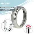 Produktbild: tecuro Rändelmutter - Verbindungsmutter 1 1/4 für Waschtisch-Siphons