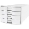 Produktbild: HAN Schubladenbox IMPULS weiß 1012-12, DIN A4 mit 4 Schubladen, 1 St.