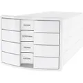 Produktbild: HAN IMPULS 2.0 1012-12 Schubladenbox Weiß DIN A4, DIN C4 Anzahl der Schubfächer: 4