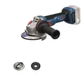 Produktbild: Bosch Akku-Winkelschleifer GWS 18 V-11 125mm Solo Version im Karton