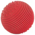Produktbild: Physio Reflexball mit Noppen Massageball Motorik Training Entspannung, 5,5 cm, Rot