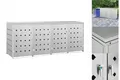 Produktbild: Mülltonnenverkleidung Mülltonnenbox Abschließbar Für 120/240L Edelstahl